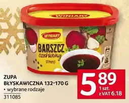Selgros Zupa barszczowa Winiary 132-170 g różne rodzaje oferta