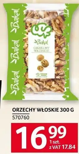Selgros Orzechy włoskie Bakal 300g oferta