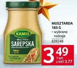 Selgros Musztarda Kamis Sarepska 185 g różne rodzaje oferta