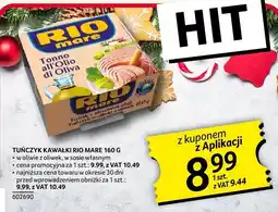 Selgros Tuńczyk kawałki Rio Mare w oliwie z oliwek, w sosie własnym 160 g oferta