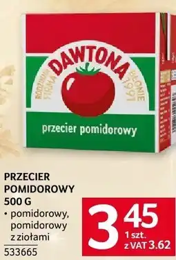 Selgros Przecier pomidorowy Dawtona 500 g pomidorowy, pomidorowy z ziołami oferta