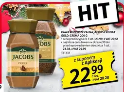 Selgros Kawa rozpuszczalna Jacobs Cronat Gold, Crema 200 G oferta