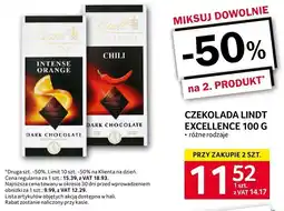 Selgros Czekolada Lindt Excellence 100 G oferta