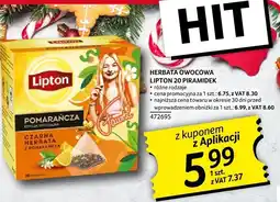 Selgros Herbata owocowa Lipton 20 piramidek oferta