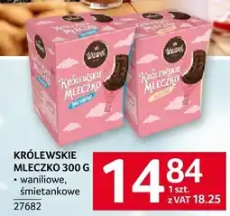 Selgros Mleczko królewskie 300 G waniliowe, śmietankowe Selgros oferta