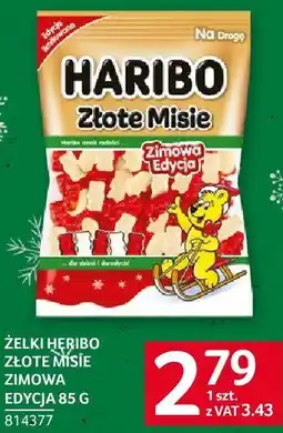 Selgros Zestaw Haribo Złote Misie + Żelki Zimowa Edycja 85 g oferta