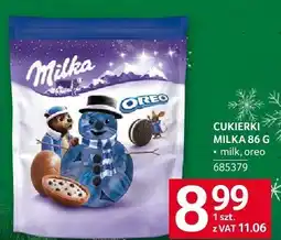 Selgros Cukierki Milka 86 g z mleka Oreo oferta