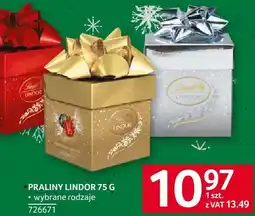 Selgros Praliny Lindor 75 g wybrane rodzaje Lindt oferta