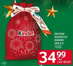 Selgros Zestaw słodyczy Kinder 290.5 g oferta