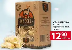 Selgros Wełna drzewna My Deer opakowanie 32 szt oferta