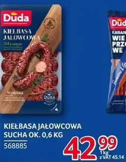 Selgros Kiełbasa jałowcowa sucha Duda ok. 0,6 kg oferta