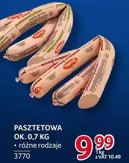 Selgros Pasztetowa Duda ok. 0,7 kg różne rodzaje oferta