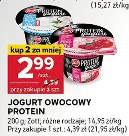 Stokrotka Jogurt owocowy Protein Zott oferta