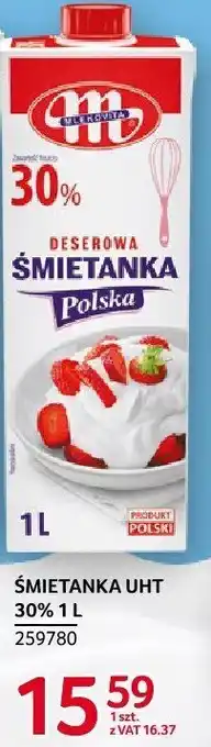 Śmietanka UHT 30% Mlekovita 1 l