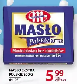 Selgros Masło ekstra Polskie Mlekovita 200 g oferta