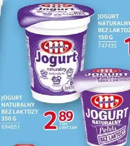 Selgros Jogurt naturalny bez laktozy Mlekovita 350 g oferta