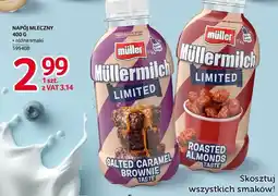 Selgros Napój mleczny Müllermilch różne smaki 400g oferta