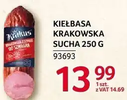 Selgros Kiełbasa krakowska sucha Krakus 250g oferta