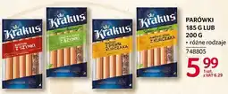Selgros Parówki 185 g lub 200g Krakus różne rodzaje oferta
