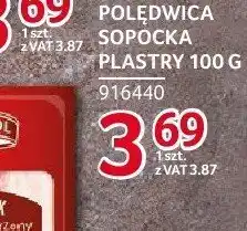 Selgros Polędwica sopocka plastry Pekpol Ostrołęka 100g oferta