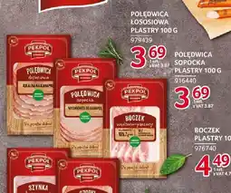 Selgros Boczek plastry Pekpol Ostrołęka 100g oferta