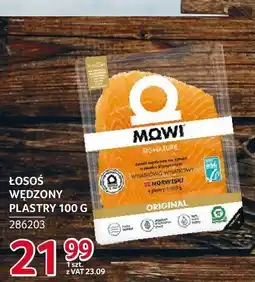 Selgros Łosoś wędzony plastry MOWI 100g oferta