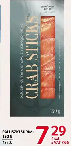 Selgros Paluszki surimi 150g Selgros oferta