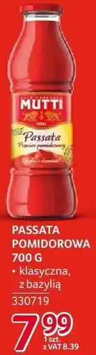 Selgros Passata pomidorowa Mutti 700g oferta
