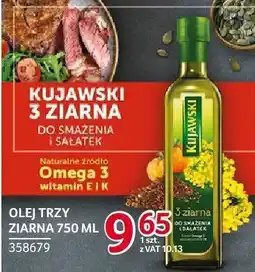 Selgros Olej Kujawski 3 ziarna 750ml oferta