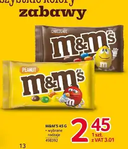 Selgros M&M's 45g oferta