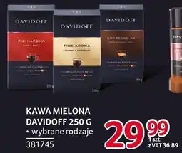 Selgros Kawa mielona Davidoff 250 g oferta