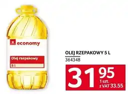 Selgros Olej rzepakowy 5 l economy oferta