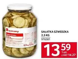 Selgros Sałatka szwedzka 2,5 kg economy oferta