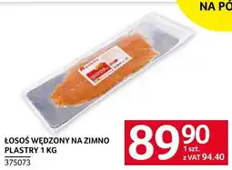 Selgros Łosoś wędzony na zimno plastry 1 kg economy oferta
