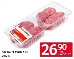 Selgros Salami plastry 1 kg economy oferta