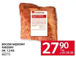 Selgros Boczek wędzony parzony ok. 1,5 kg economy oferta