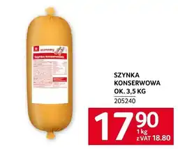Selgros Szynka konserwowa ok. 3,5 kg economy oferta