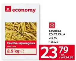 Selgros Fasolka żółta cała 2,5 kg economy oferta