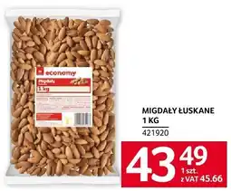 Selgros Migdały łuskane 1 KG economy oferta