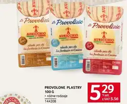 Selgros Ser Provolone plastry 100g różne rodzaje Auricchio oferta