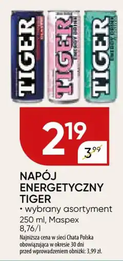Chata Polska Napój energetyczny maspex oferta