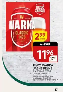 Chata Polska Piwo warka jasne pełne oferta
