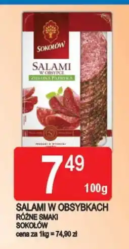 E.Leclerc Salami w obsypce z zielonej papryki Sokołów oferta