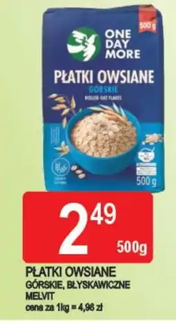 E.Leclerc Płatki owsiane błyskawiczne One Day More oferta