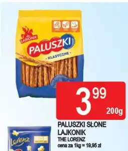 E.Leclerc Paluszki słone Lajkonik oferta