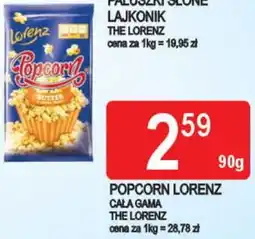 E.Leclerc Popcorn butter Lorenz oferta