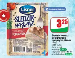 Dino Śledzik Na Raz podgrzybek z papryką Lisner oferta