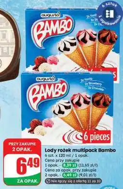 Dino Lody rożek multipack Bambo oferta