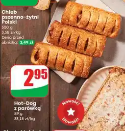 Dino Hot Dog z parówką oferta
