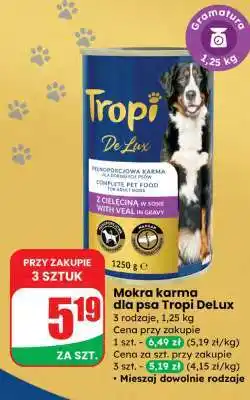 Dino Mokra karma dla psa Tropi DeLux oferta